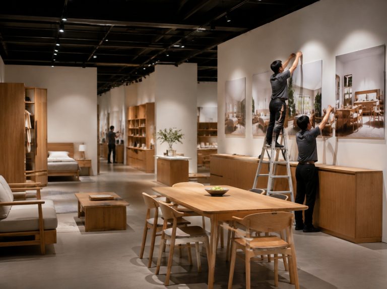 榆阳区企业展厅与文化墙设计施工